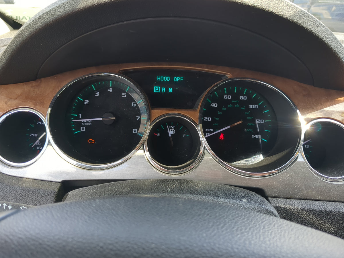 2008-2012 Buick Enclave Instrument Cluster Speedometer Gauges Miles:198K Fits Fits 2008 2009 2010 2011 2012 OEM Used Auto Pa