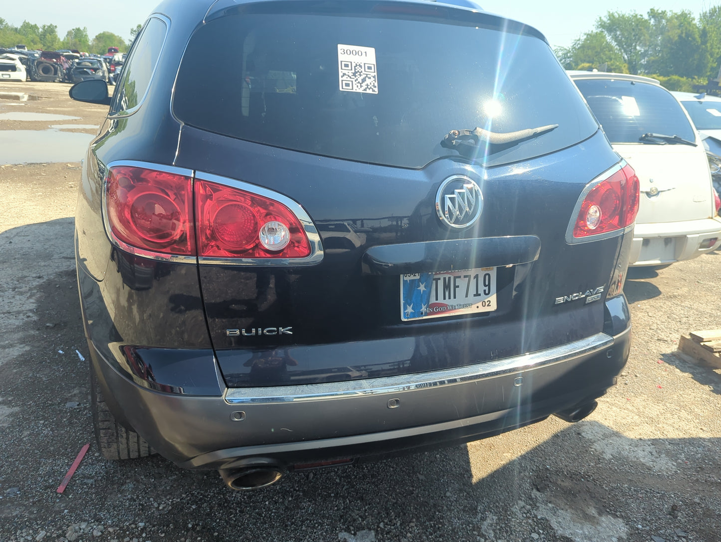 2008-2012 Buick Enclave Trunk/decklid/hatch/tailgate Oem 5018473 - Oemusedautoparts1.com