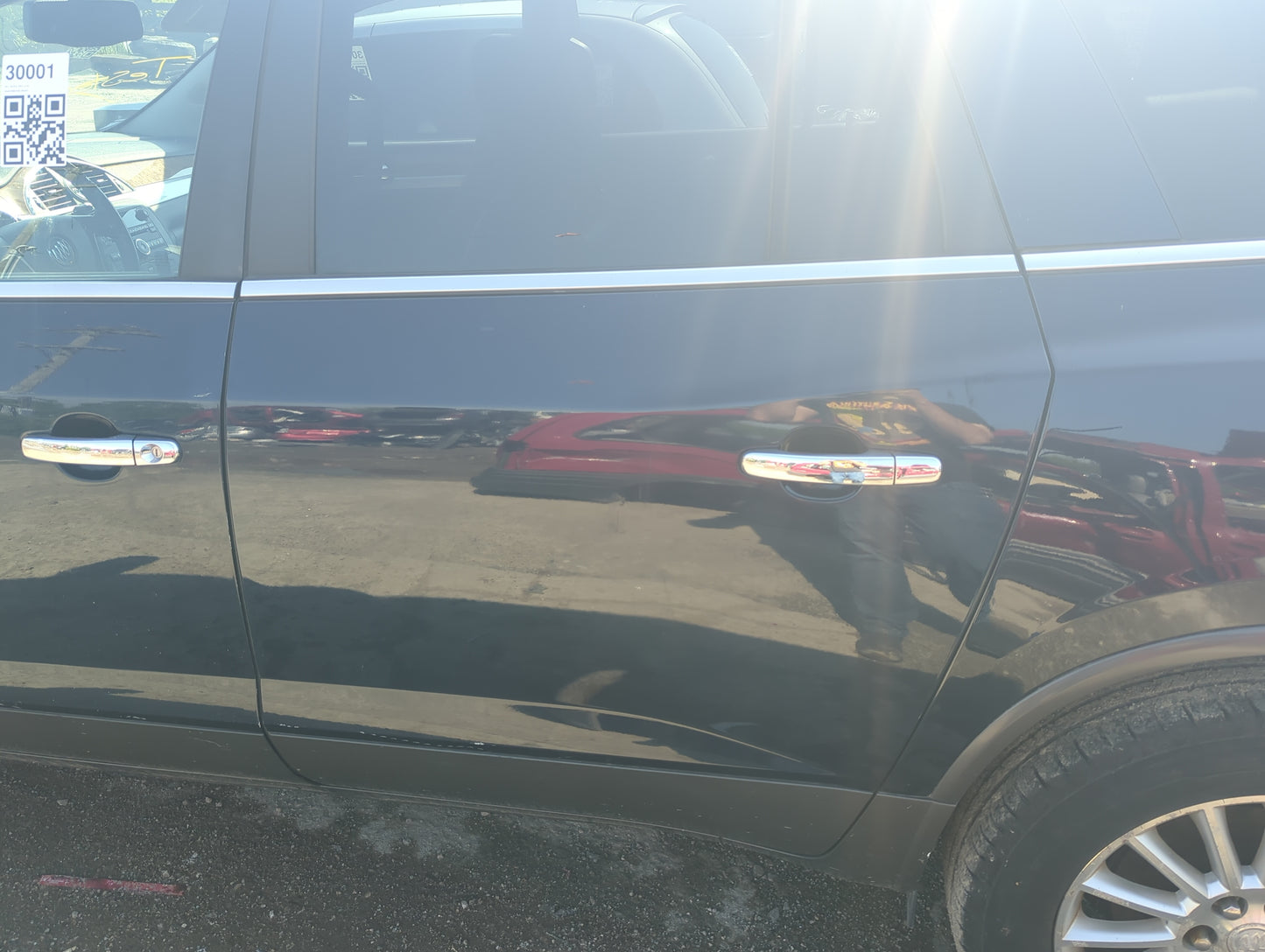 2008-2017 Buick Enclave Driver Rear Door Oem 5018503 - Oemusedautoparts1.com
