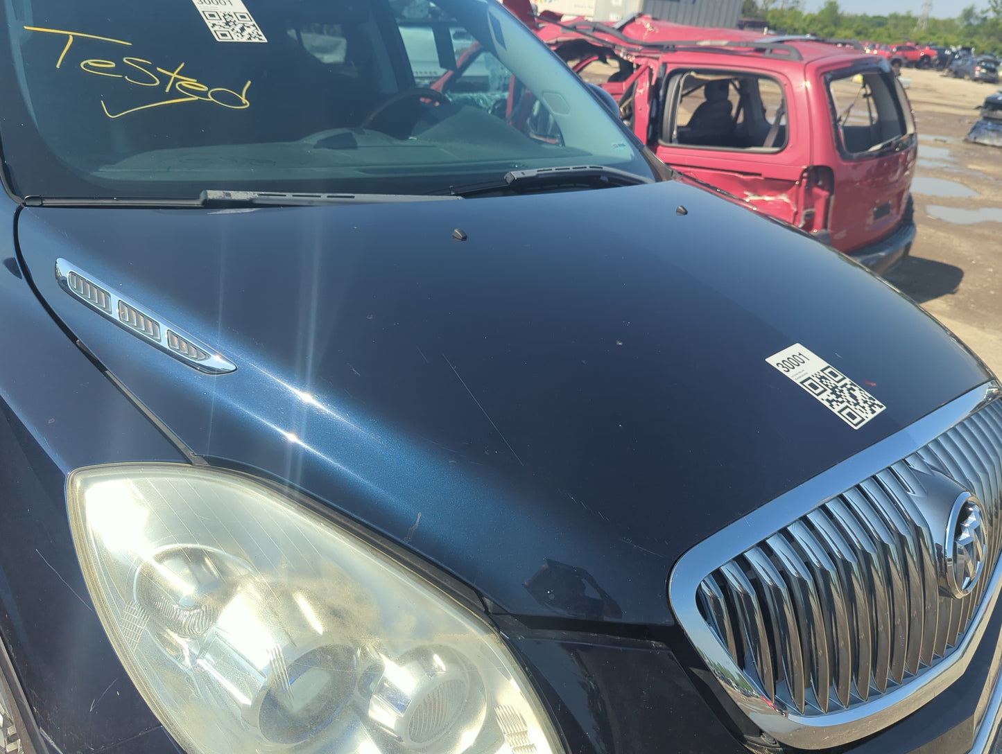 2008-2012 Buick Enclave Hood Oem - Oemusedautoparts1.com