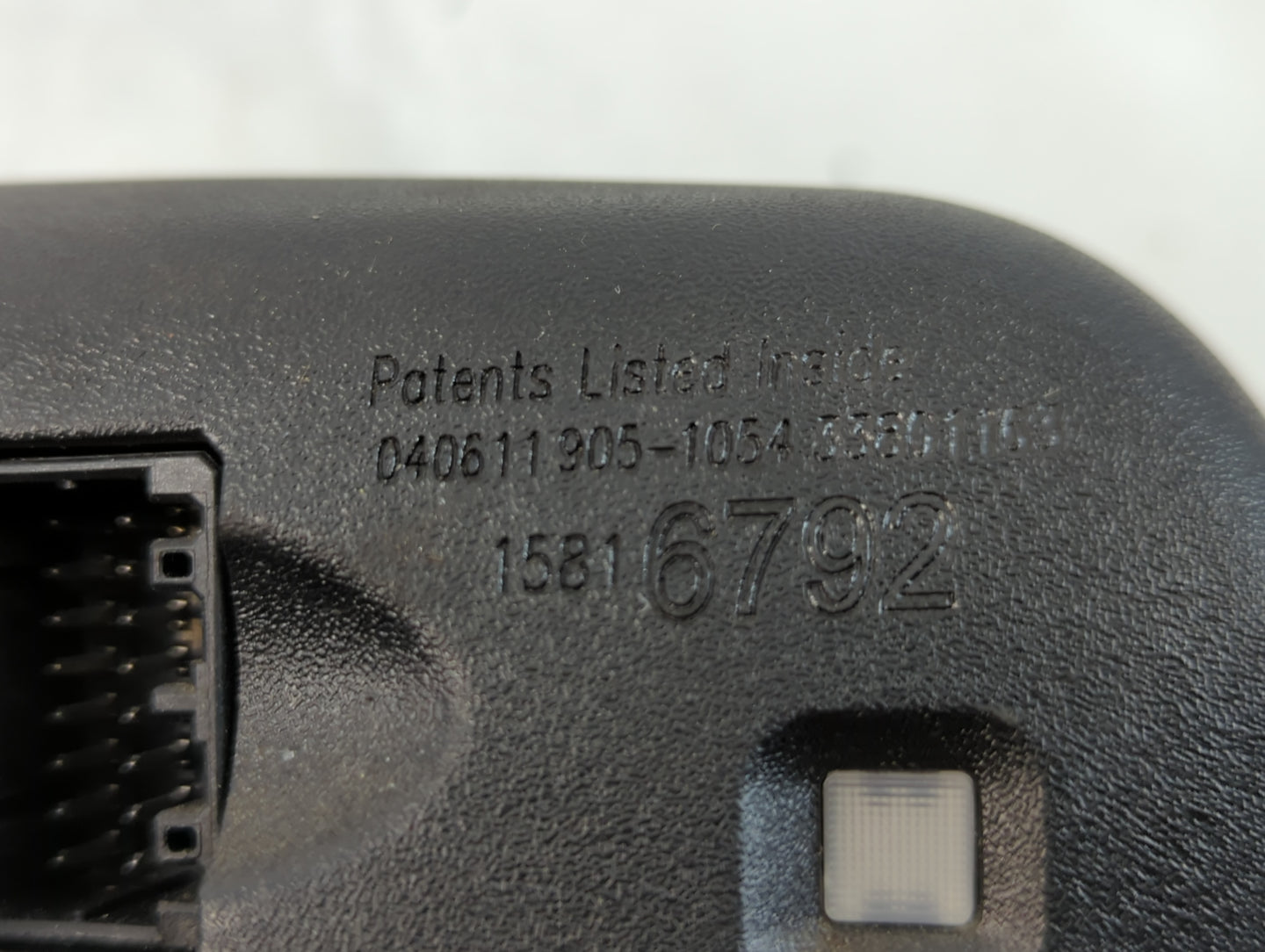 2009-2012 Buick Enclave Interior Rear View Mirror Replacement OEM P/N:15816792 Fits Fits 2009 2010 2011 2012 2013 2014 OEM U