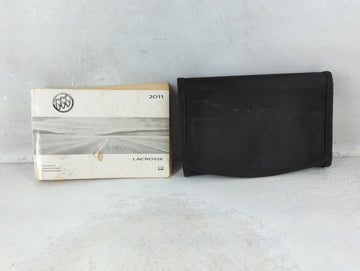 2011 Buick Lacrosse Owners Manual Book Guide P/N:20859621 OEM Used Auto Parts - Oemusedautoparts1.com