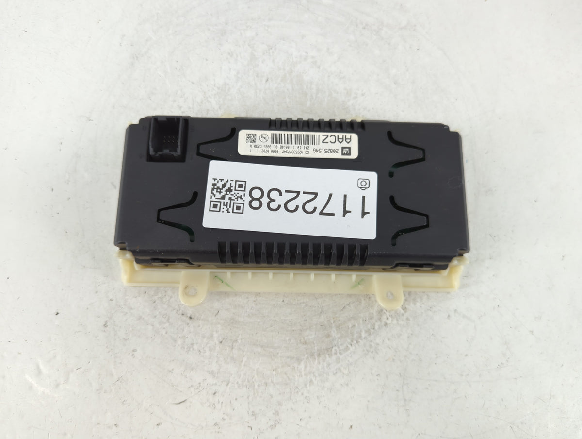 2011 Buick Lacrosse Radio AM FM Cd Player Receiver Replacement P/N:20825154G Fits Fits 2003 2004 2005 2006 OEM Used Auto Par