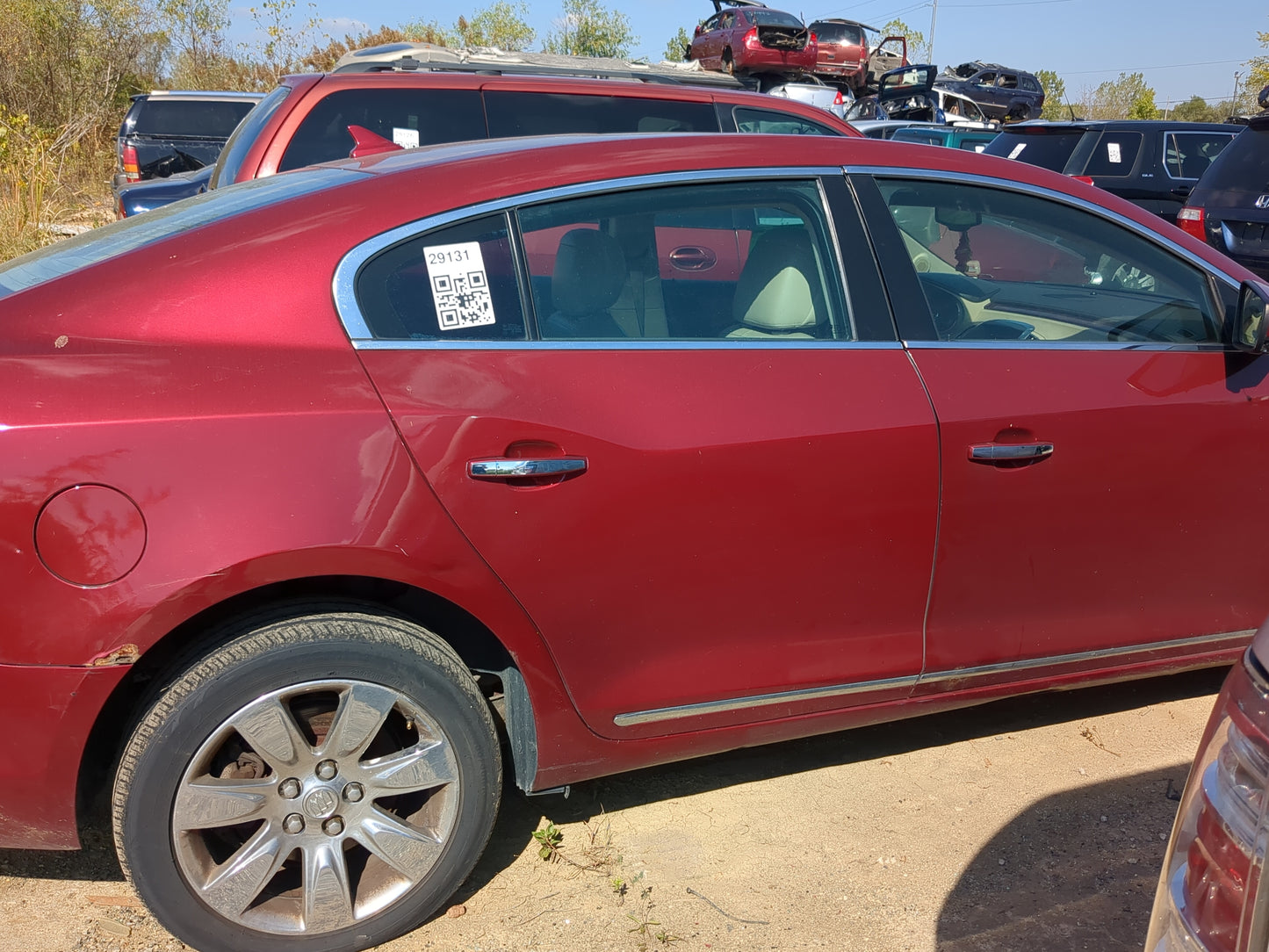 2010-2016 Buick Lacrosse Passenger Rear Door Oem - Oemusedautoparts1.com