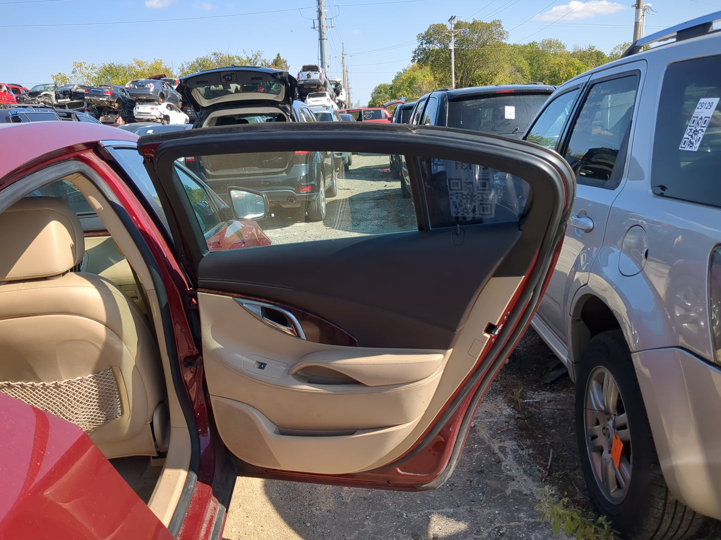 2010-2016 Buick Lacrosse Passenger Rear Door Oem - Oemusedautoparts1.com