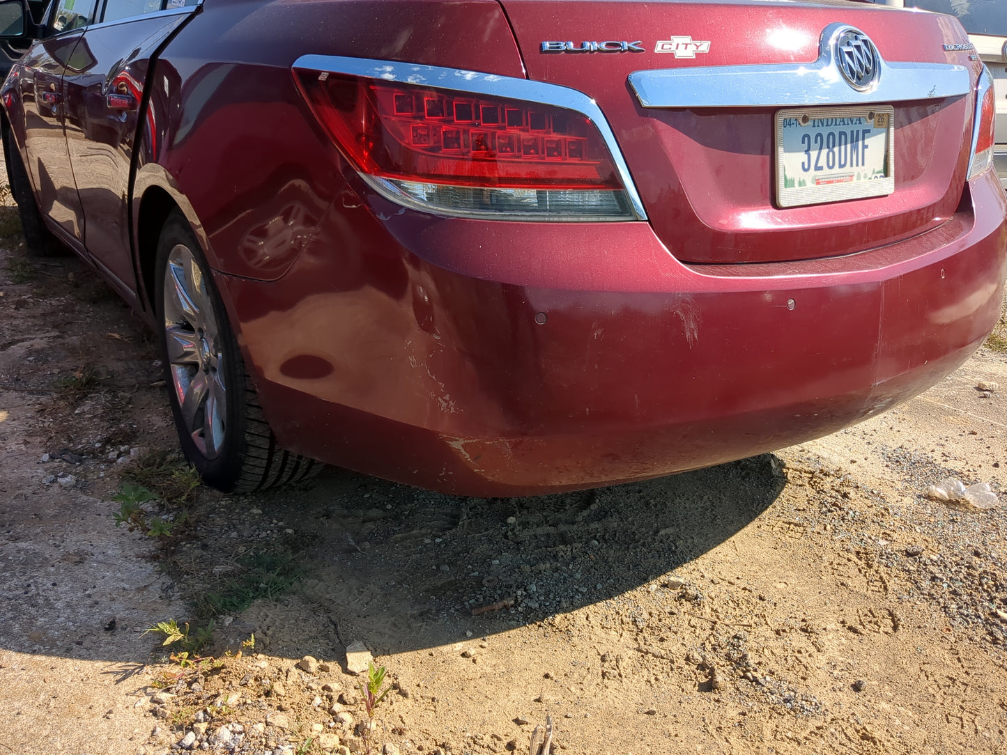 2010-2013 Buick Lacrosse Rear Bumper Assembly Oem - Oemusedautoparts1.com