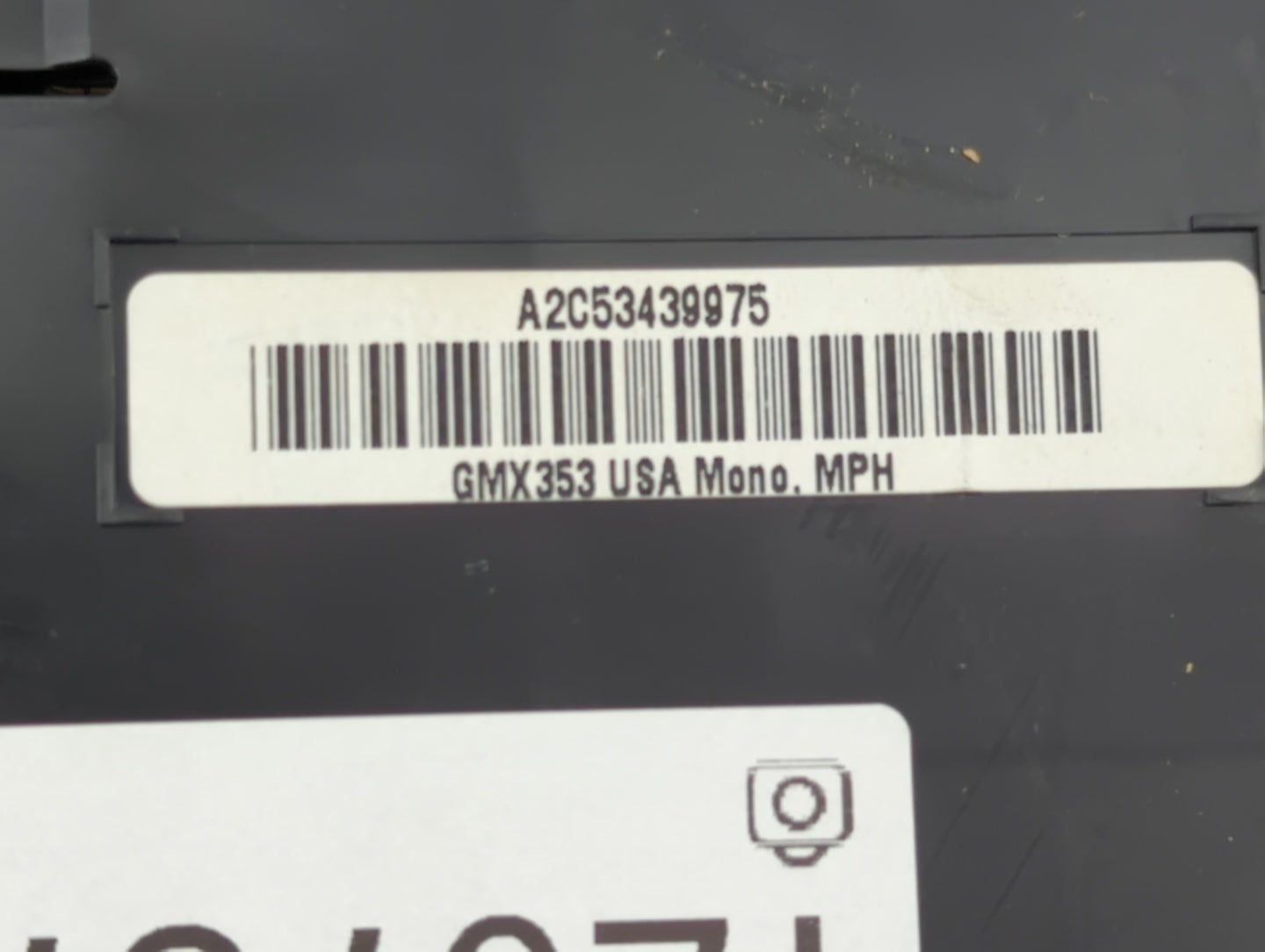 2011 Buick Lacrosse Instrument Cluster Speedometer Gauges P/N:A2C53439975 Fits OEM Used Auto Parts - Oemusedautoparts1.com