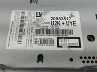 2011-2012 Buick Lacrosse Radio AM FM Cd Player Receiver Replacement P/N:20983517 Fits Fits 2010 2011 2012 OEM Used Auto Part