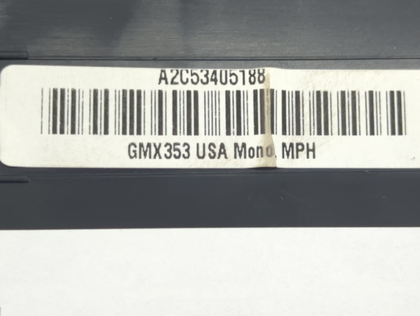 2011 Buick Lacrosse Instrument Cluster Speedometer Gauges P/N:A2C53405188 Fits OEM Used Auto Parts - Oemusedautoparts1.com