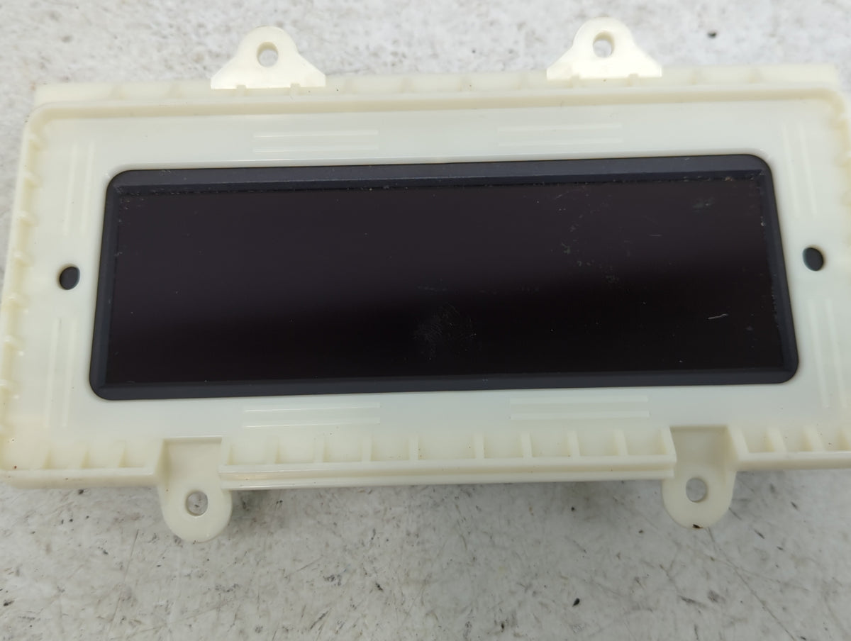 2010-2012 Buick Lacrosse Information Radio Display Screen 1420926 - Oemusedautoparts1.com