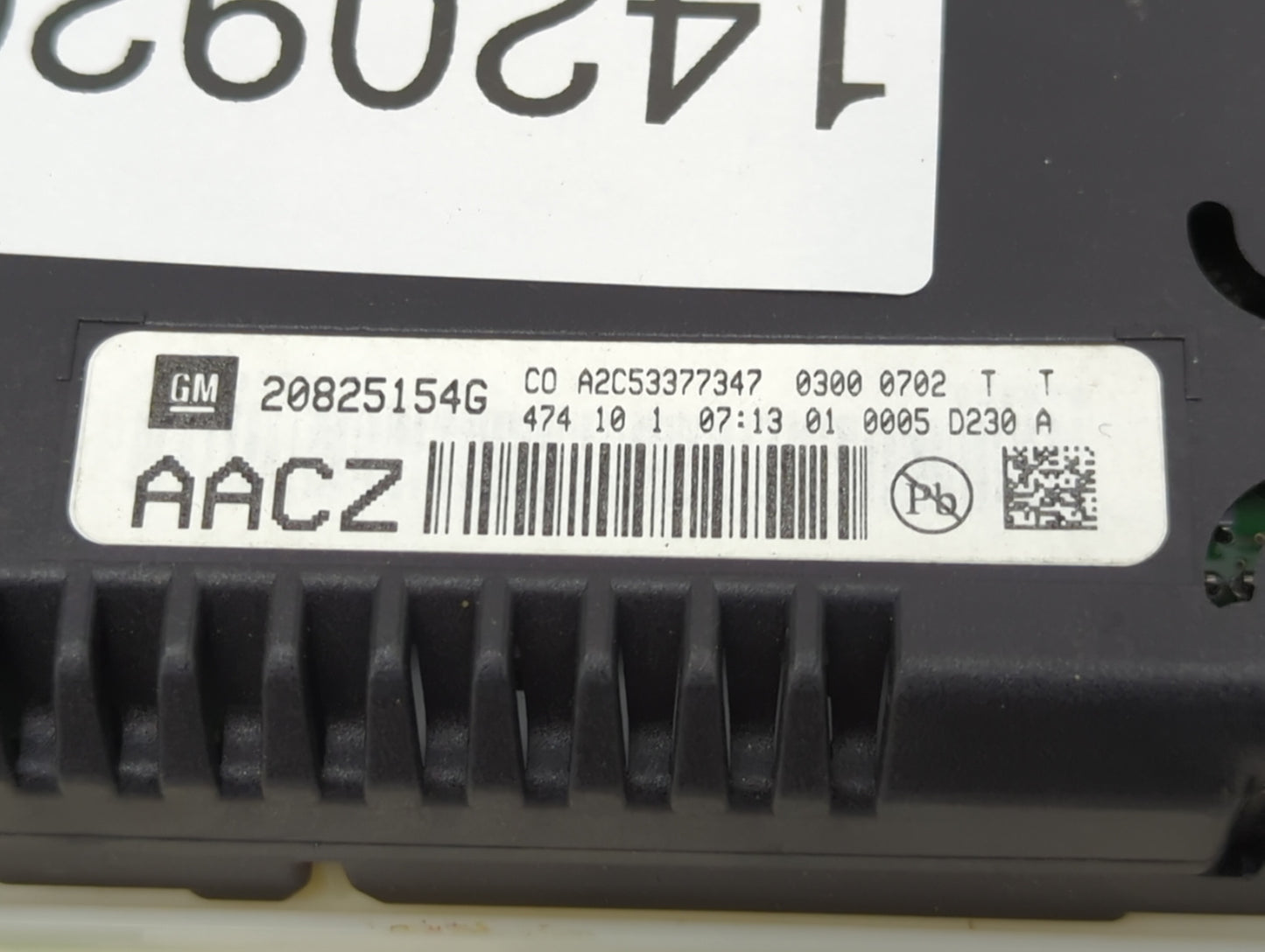 2010-2012 Buick Lacrosse Information Display Screen - Oemusedautoparts1.com