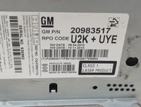 2010-2011 Buick Lacrosse Radio AM FM Cd Player Receiver Replacement P/N:20983517 Fits Fits 2010 2011 2012 OEM Used Auto Part