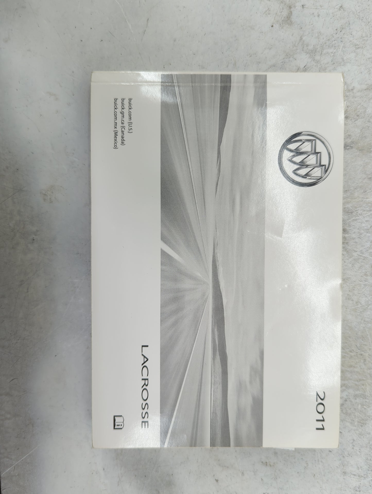 2011 Buick Lacrosse Owners Manual Book Guide P/N:20859621 20759699 OEM Used Auto Parts - Oemusedautoparts1.com