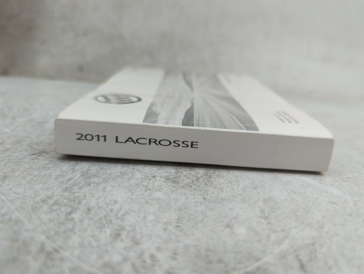 2011 Buick Lacrosse Owners Manual Book Guide P/N:20859621 20759699 OEM Used Auto Parts - Oemusedautoparts1.com