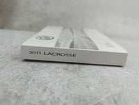 2011 Buick Lacrosse Owners Manual Book Guide P/N:20859621 20759699 OEM Used Auto Parts - Oemusedautoparts1.com