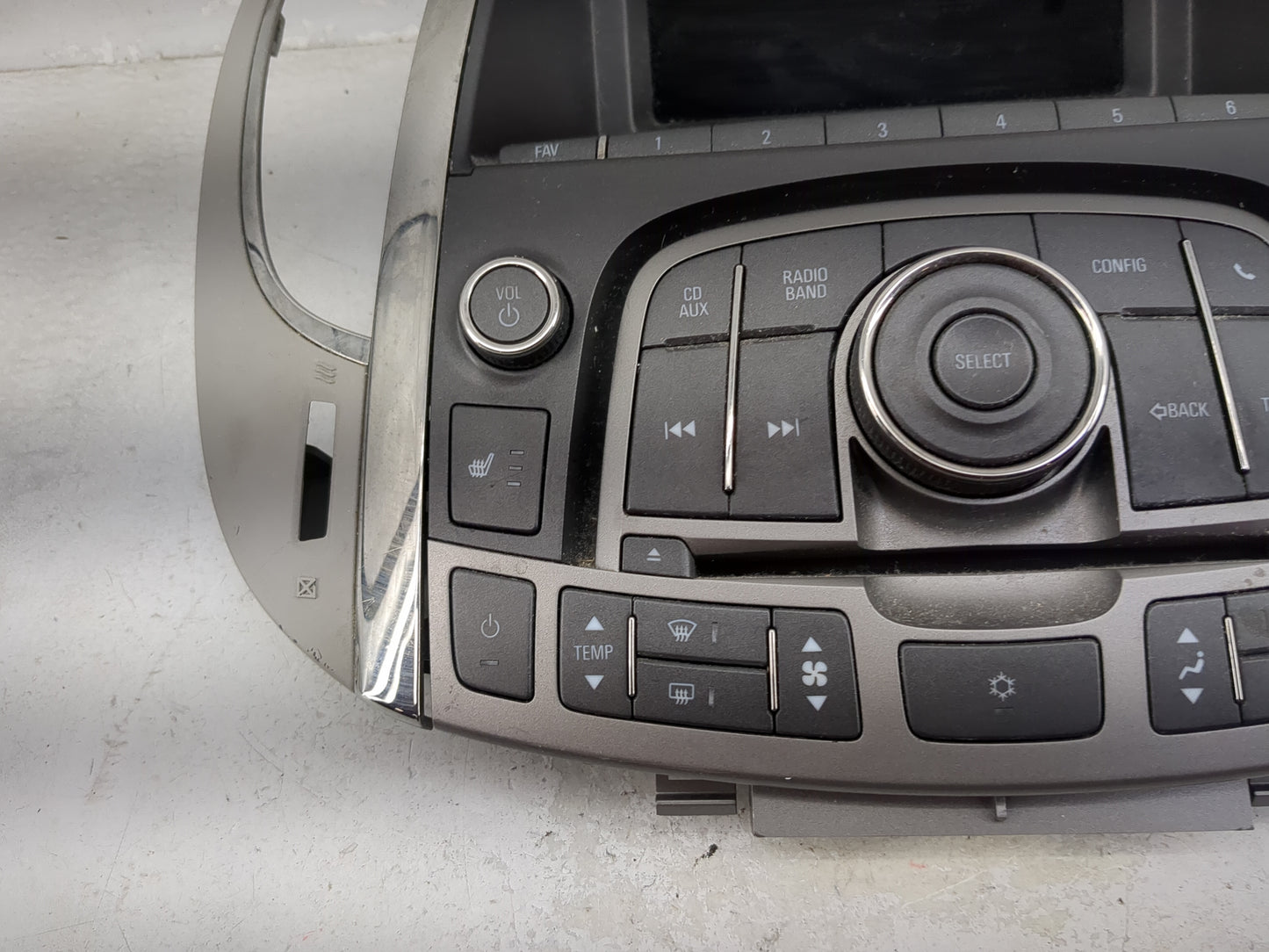 2010-2012 Buick Lacrosse Radio AM FM Cd Player Receiver Replacement P/N:20825154G A2C53377347, AACZ Fits Fits 2010 2011 2012