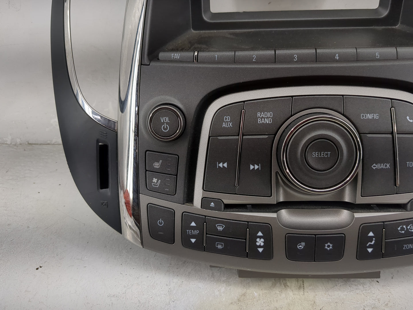 2010-2011 Buick Lacrosse Radio AM FM Cd Player Receiver Replacement P/N:20843237 0GF0177949702, 14799702 Fits Fits 2010 2011