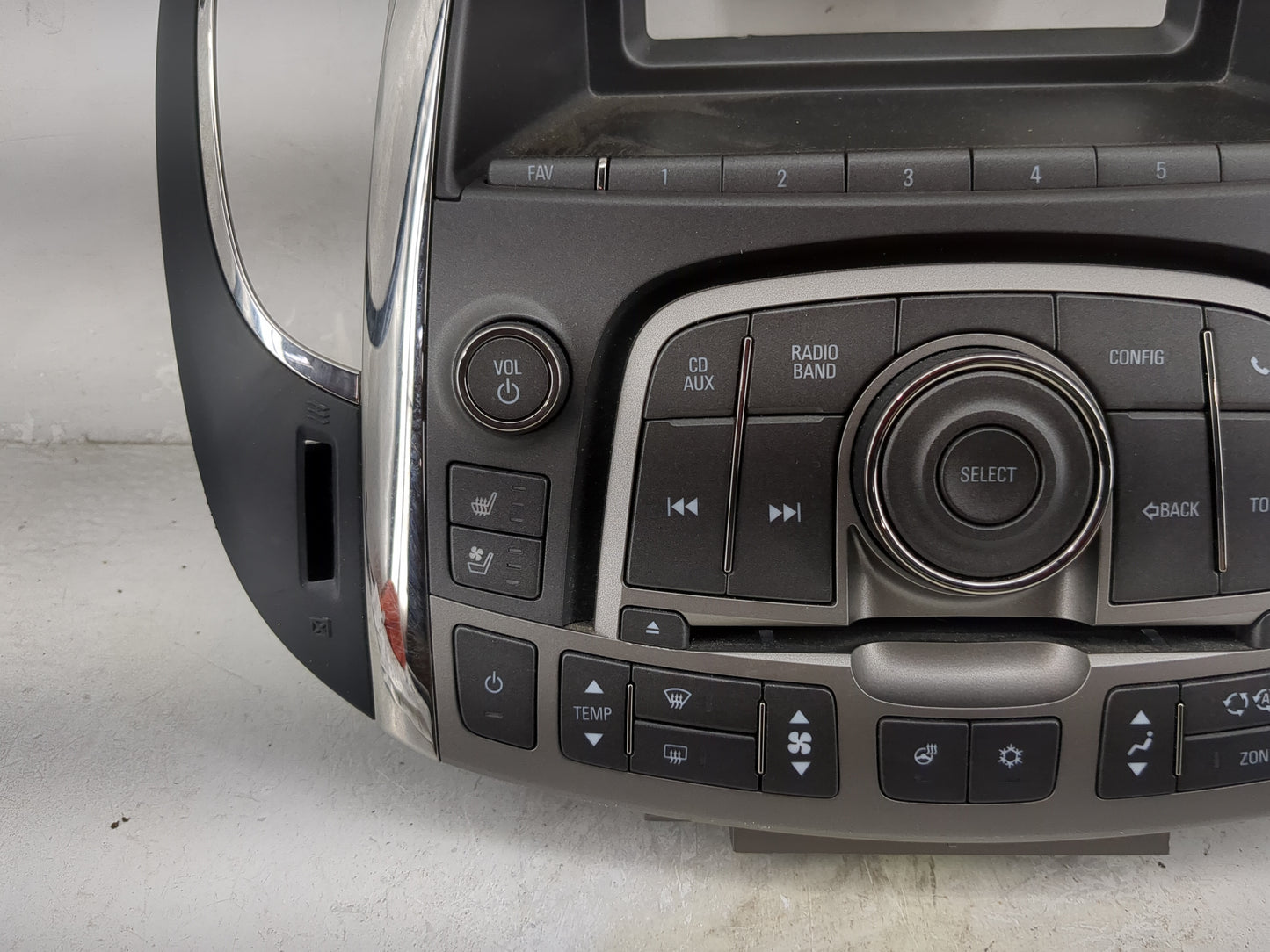 2010-2011 Buick Lacrosse Radio AM FM Cd Player Receiver Replacement P/N:20843237 0GF0177949702, 14799702 Fits Fits 2010 2011
