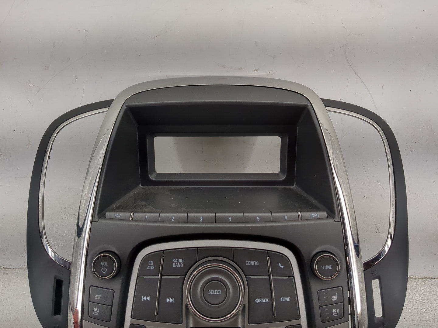 2010-2011 Buick Lacrosse Radio AM FM Cd Player Receiver Replacement P/N:20843237 0GF0177949702, 14799702 Fits Fits 2010 2011