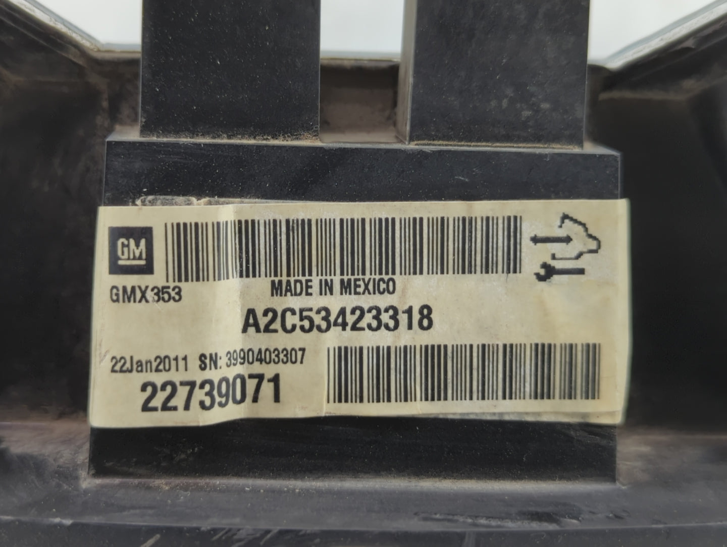 2011 Buick Lacrosse Instrument Cluster Speedometer Gauges P/N:A2C53423318 Fits OEM Used Auto Parts - Oemusedautoparts1.com