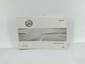 compare product 2011 Buick Lacrosse Owners Manual Book Guide OEM Used Auto Parts