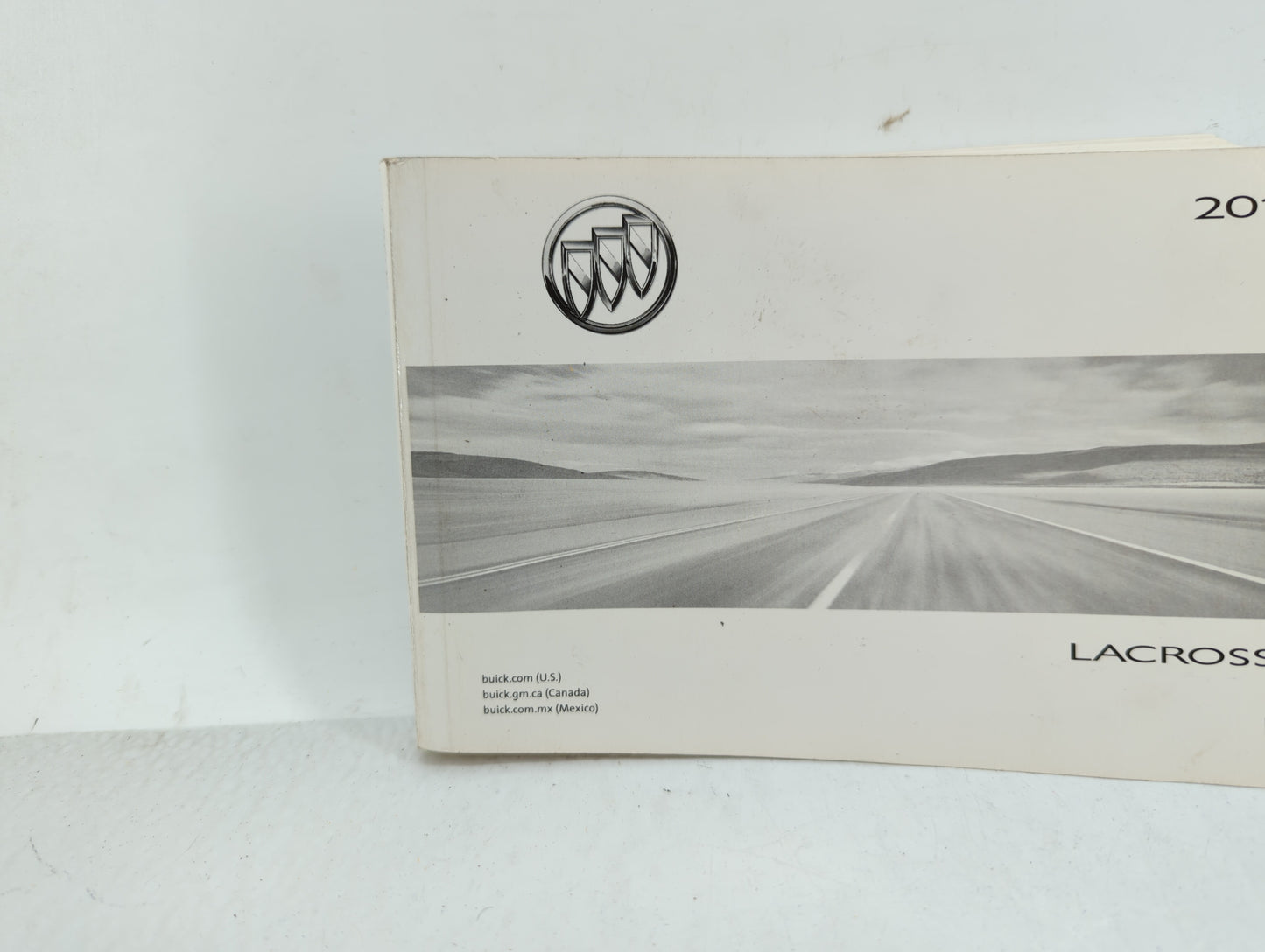 2011 Buick Lacrosse Owners Manual Book Guide OEM Used Auto Parts - Oemusedautoparts1.com