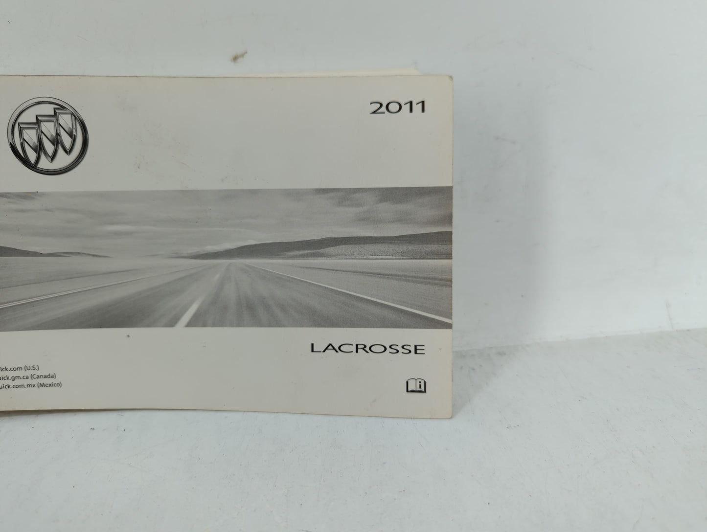 2011 Buick Lacrosse Owners Manual Book Guide OEM Used Auto Parts - Oemusedautoparts1.com