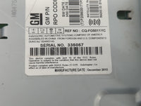 2011-2012 Buick Lacrosse Am Fm Cd Player Radio Receiver - Oemusedautoparts1.com
