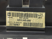 2011 Buick Lacrosse Instrument Cluster Speedometer Gauges P/N:22739067 Fits OEM Used Auto Parts - Oemusedautoparts1.com