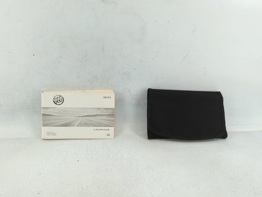 2011 Buick Lacrosse Owners Manual Book Guide P/N:20859621-B OEM Used Auto Parts - Oemusedautoparts1.com