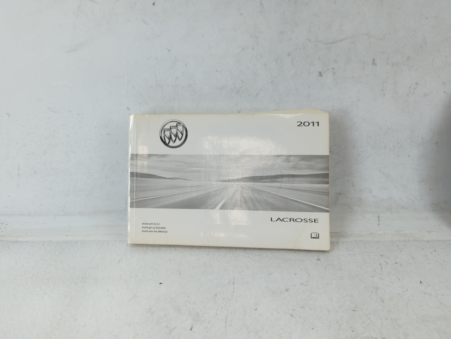 2011 Buick Lacrosse Owners Manual Book Guide P/N:20859621 A OEM Used Auto Parts - Oemusedautoparts1.com