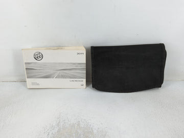 2011 Buick Lacrosse Owners Manual Book Guide P/N:20859621 A OEM Used Auto Parts - Oemusedautoparts1.com