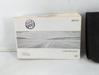 2011 Buick Lacrosse Owners Manual Book Guide P/N:20859621 A OEM Used Auto Parts - Oemusedautoparts1.com