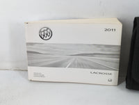 2011 Buick Lacrosse Owners Manual Book Guide P/N:20859621 B OEM Used Auto Parts - Oemusedautoparts1.com