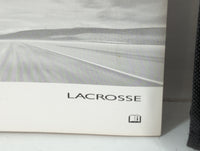 2011 Buick Lacrosse Owners Manual Book Guide P/N:20859621 B OEM Used Auto Parts - Oemusedautoparts1.com