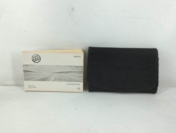 2011 Buick Lacrosse Owners Manual Book Guide P/N:20859621 A OEM Used Auto Parts - Oemusedautoparts1.com