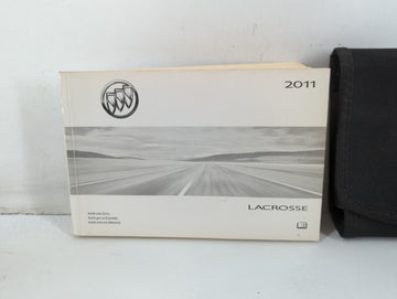 2011 Buick Lacrosse Owners Manual Book Guide P/N:20859621 A OEM Used Auto Parts