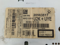 2011-2012 Buick Lacrosse Am Fm Cd Player Radio Receiver - Oemusedautoparts1.com