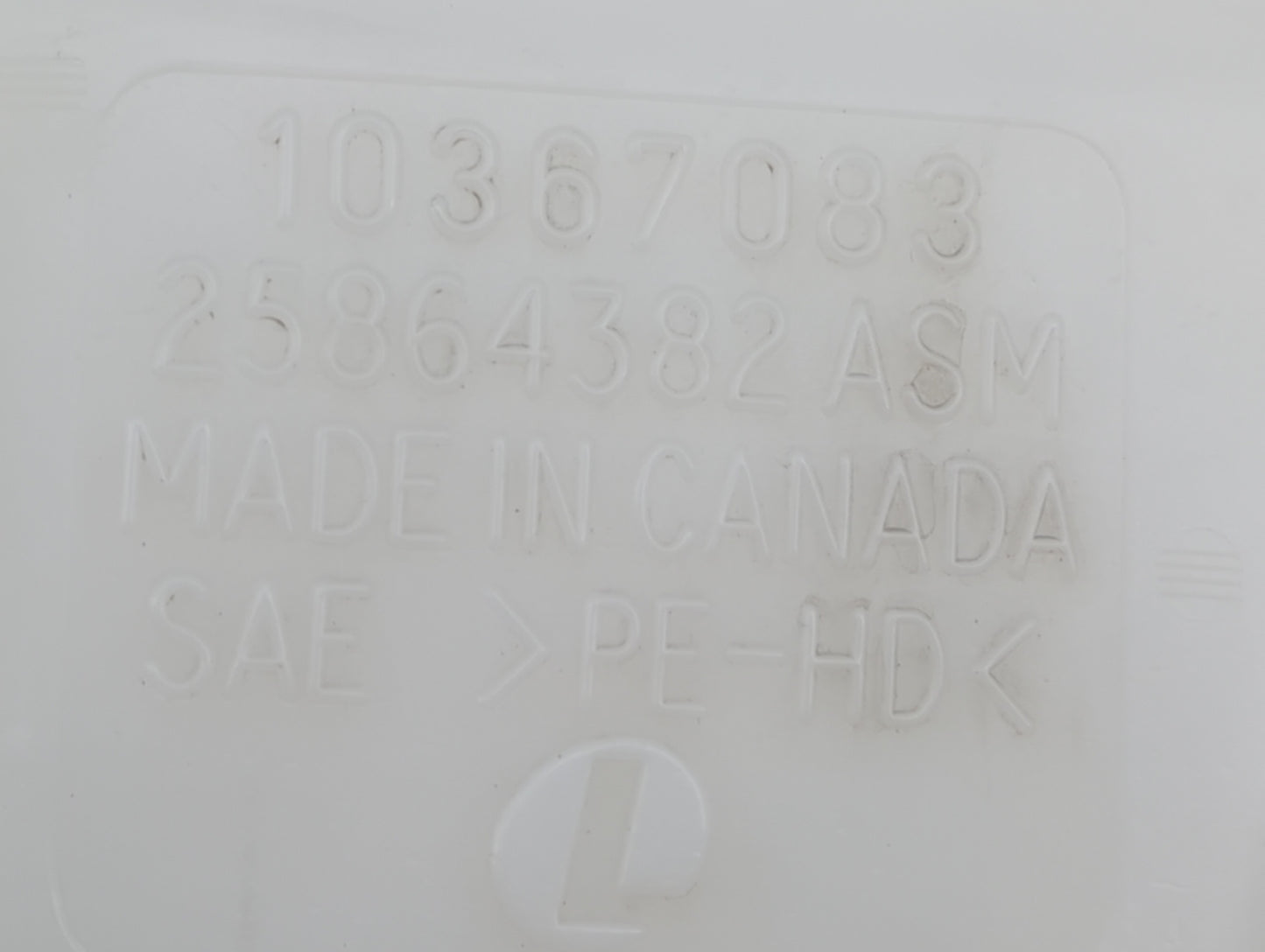 2006-2011 Buick Lucerne Windshield Washer Fluid Reservoir Bottle Oem - Oemusedautoparts1.com