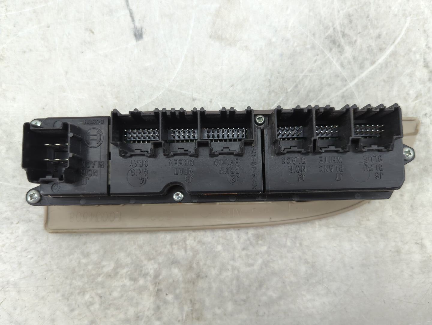 2006-2011 Buick Lucerne Master Power Window Switch Replacement Driver Side Left P/N:15921607AB Fits OEM Used Auto Parts - Oe