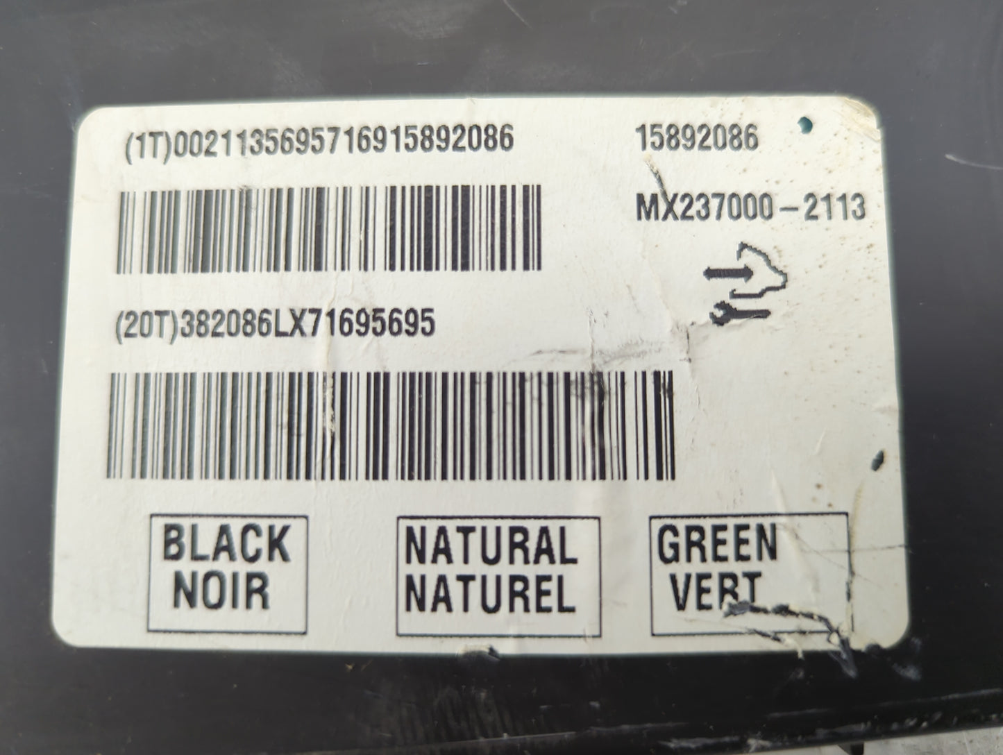 2007-2011 Buick Lucerne Climate Control Module Temperature AC/Heater Replacement P/N:MX237000-2113 15892086 Fits OEM Used Au