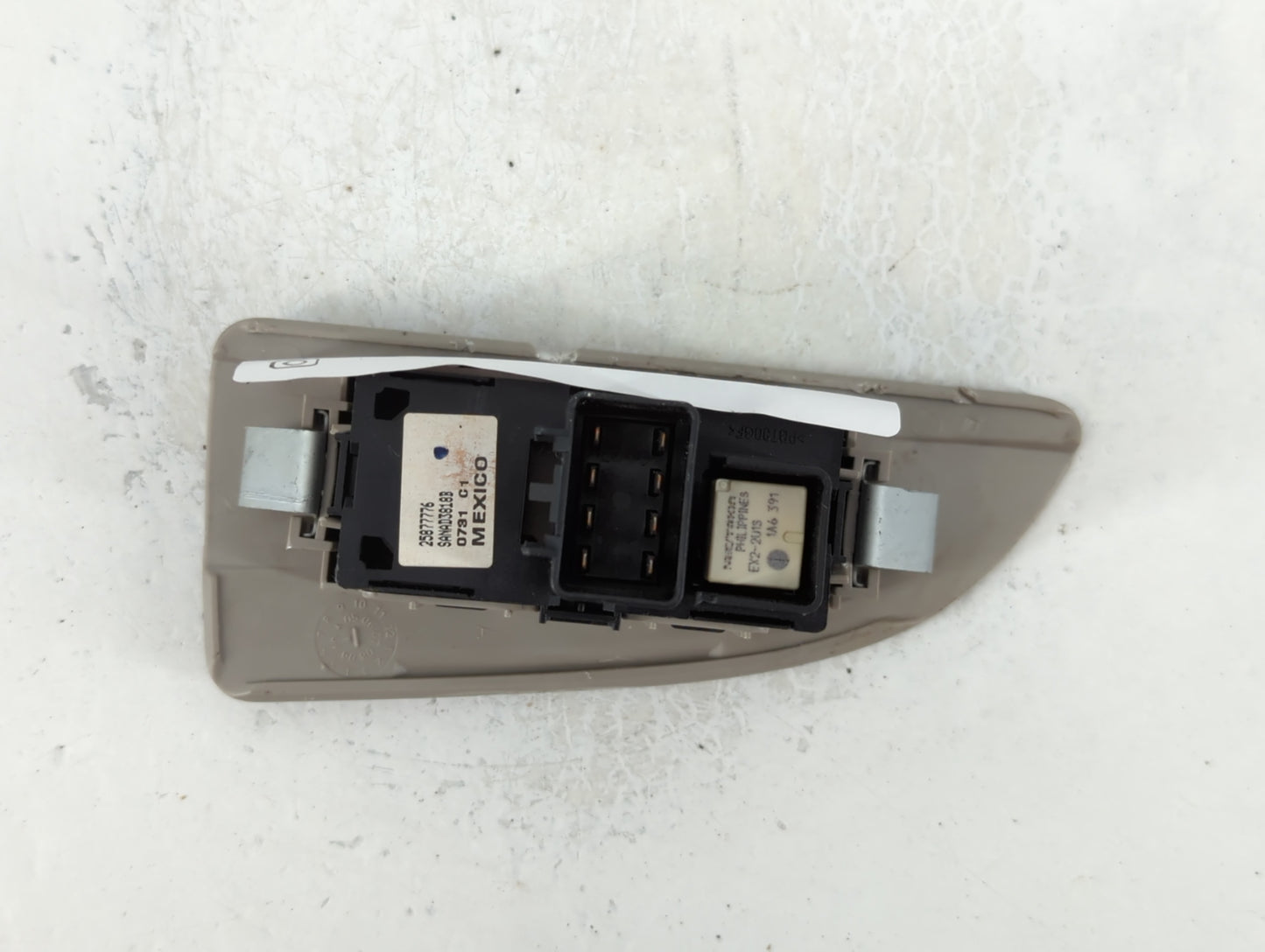 2007-2011 Buick Lucerne Master Power Window Switch Replacement Driver Side Left P/N:25877776 Fits Fits 2007 2008 2009 2010 2