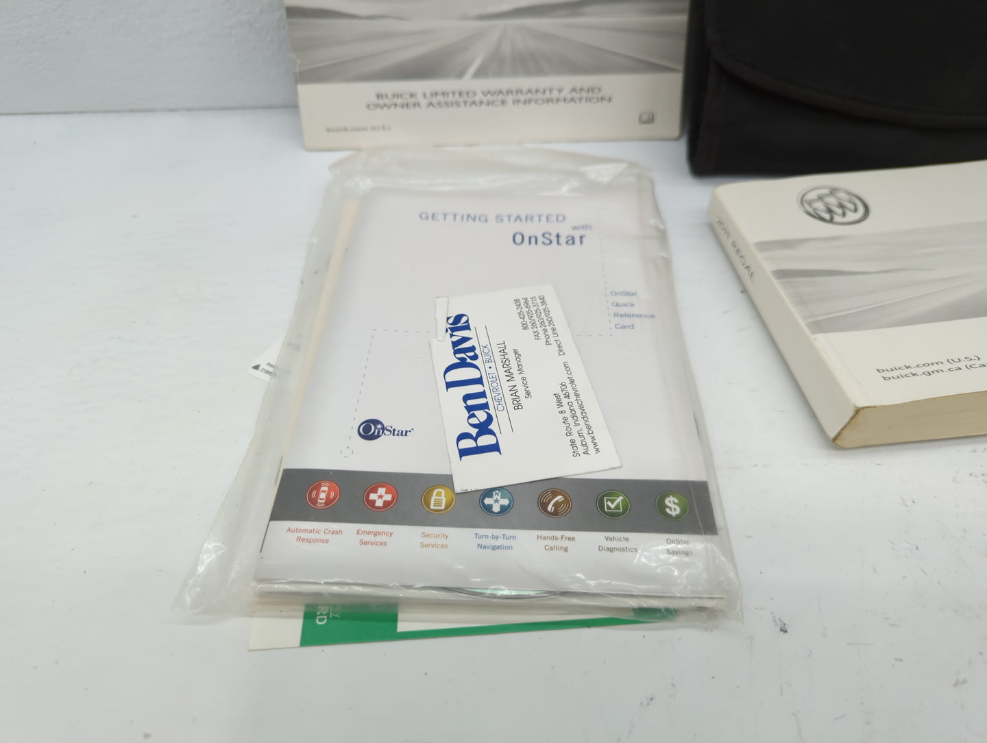 2011 Buick Regal Owners Manual Book Guide OEM Used Auto Parts - Oemusedautoparts1.com