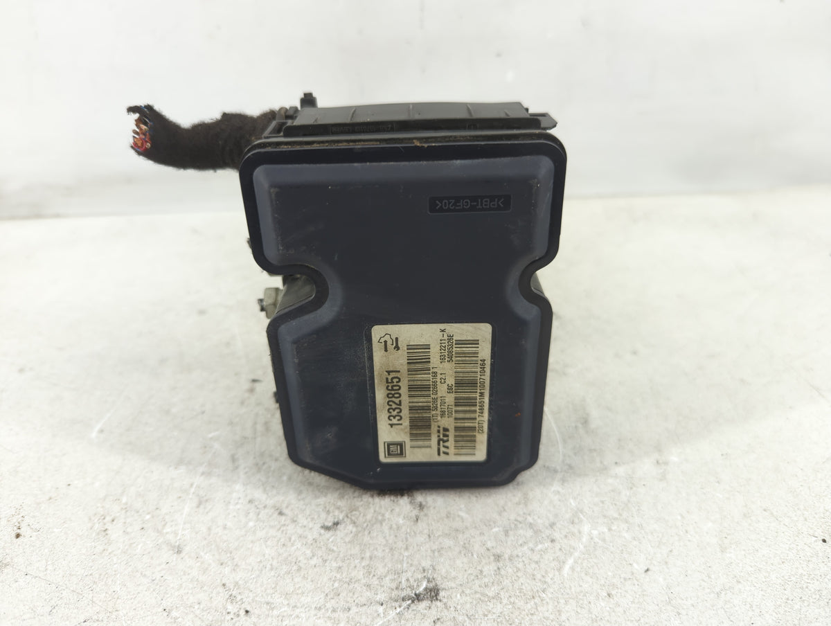 2011 Buick Regal Anti-Lock Brake ABS Pump Module Actuator OEM P/N:13328651 Fits OEM Used Auto Parts - Oemusedautoparts1.com