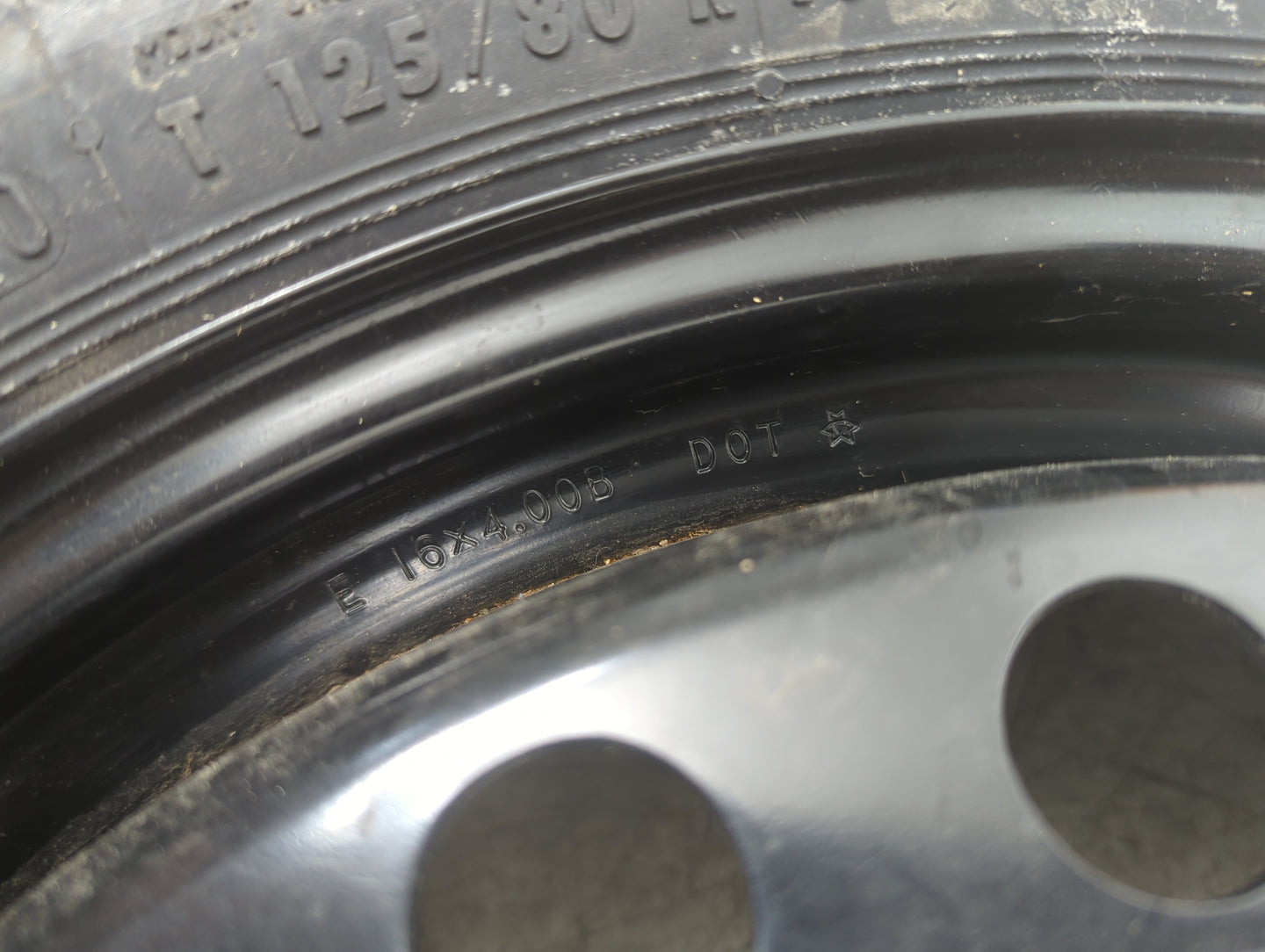 2011-2014 Buick Regal Spare Donut Tire Wheel Rim Oem - Oemusedautoparts1.com