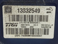 2011 Buick Regal ABS Pump Control Module Replacement P/N:13332549 Fits OEM Used Auto Parts - Oemusedautoparts1.com