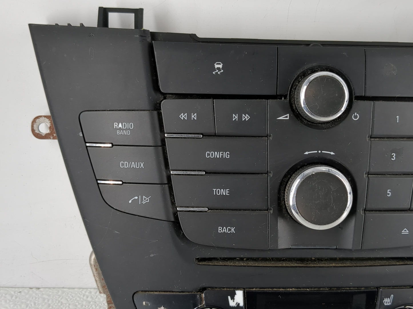 2011-2012 Buick Regal Radio AM FM Cd Player Receiver Replacement P/N:13273259 Fits Fits 2011 2012 OEM Used Auto Parts - Oemu