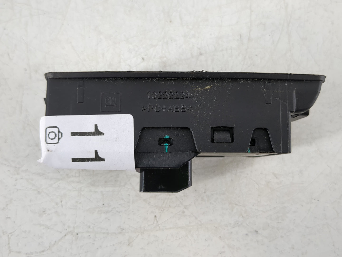 2011 Buick Regal Master Power Window Switch Replacement Driver Side Left P/N:13222224 Fits Fits 2012 OEM Used Auto Parts - O