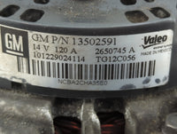 2011-2013 Buick Regal Alternator Replacement Generator Charging Assembly Engine OEM Fits Fits 2011 2012 2013 OEM Used Auto P