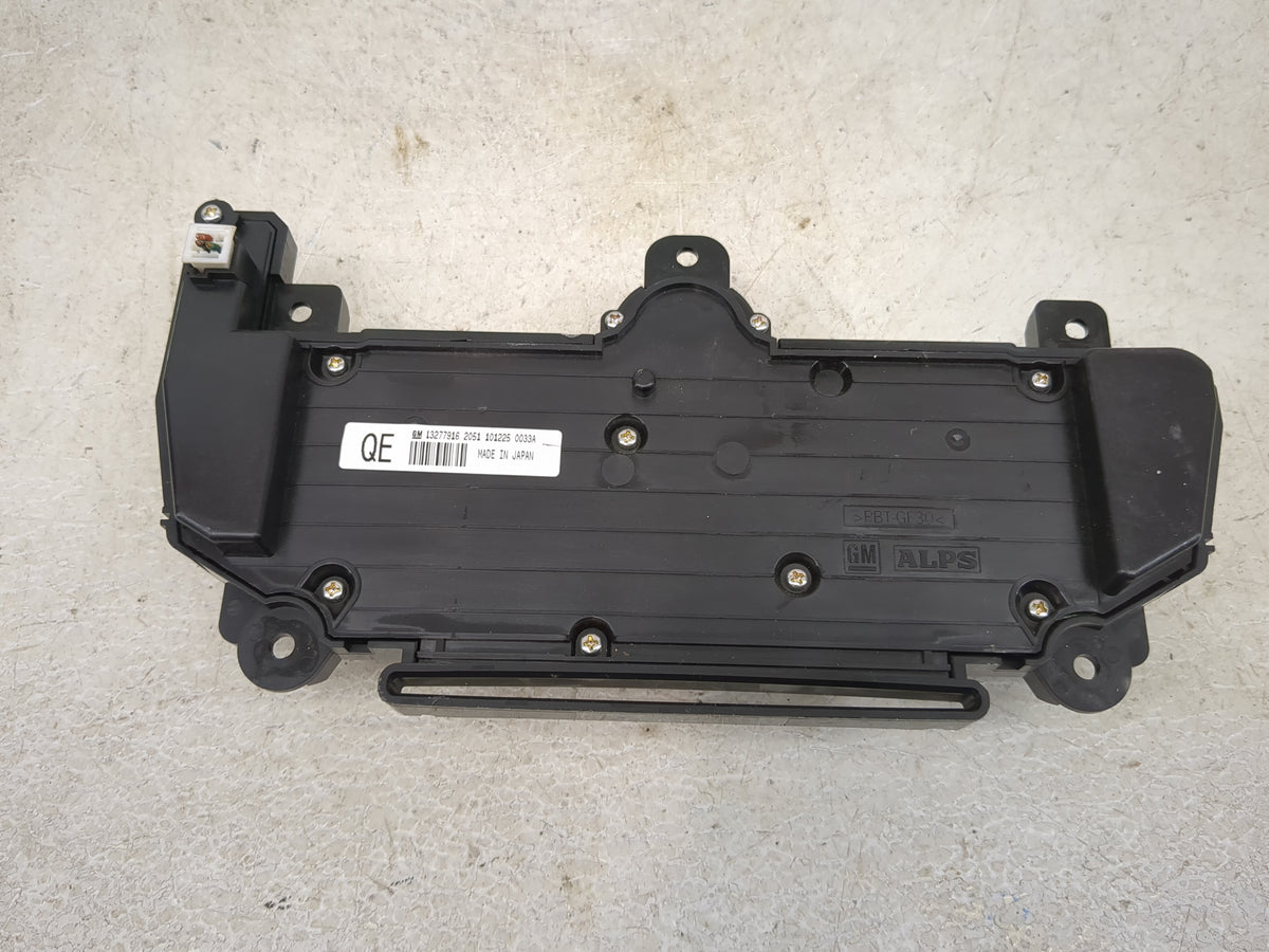 2011-2013 Buick Regal Climate Control Module Temperature AC/Heater Replacement P/N:13277916 Fits Fits 2011 2012 2013 OEM Use